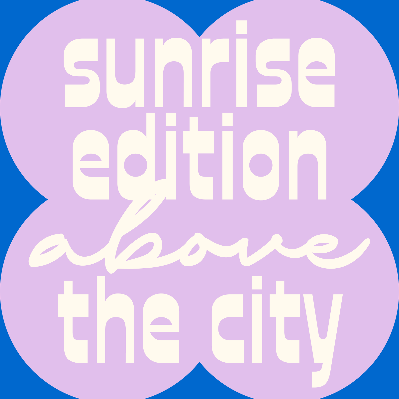 The Barre Berries: Above The City sunrise