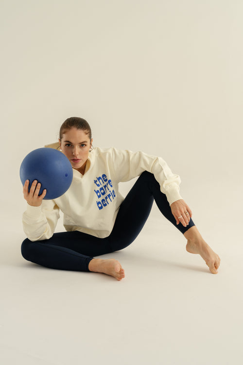 The Barre Berries Crop Hoodie