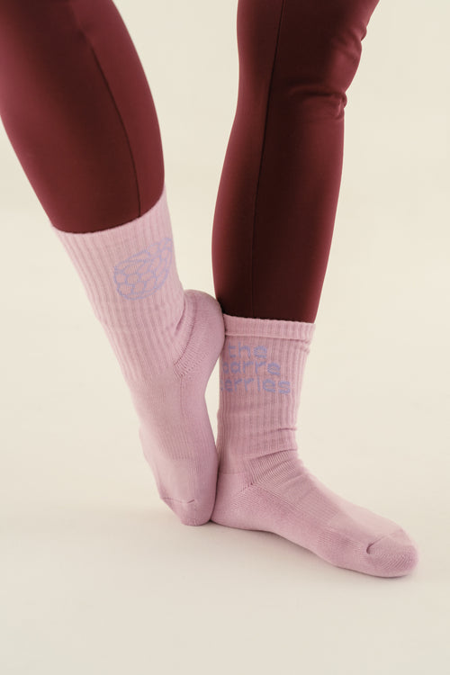 The Barre Berries Ponožky - Fialové